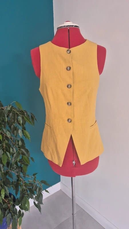 ASOS ASOS fitted tailored waistcoat.  UK size 8