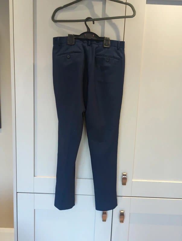 ASOS ASOS mens navy suit trousers