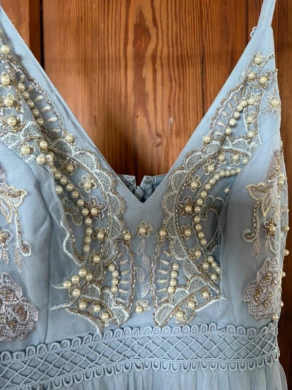 ASOS Design Exquisitely embellished bridesmaid dress