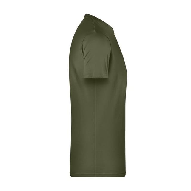 James and Nicholson James and Nicholson Men's Basic T-Shirt in Olive - 3