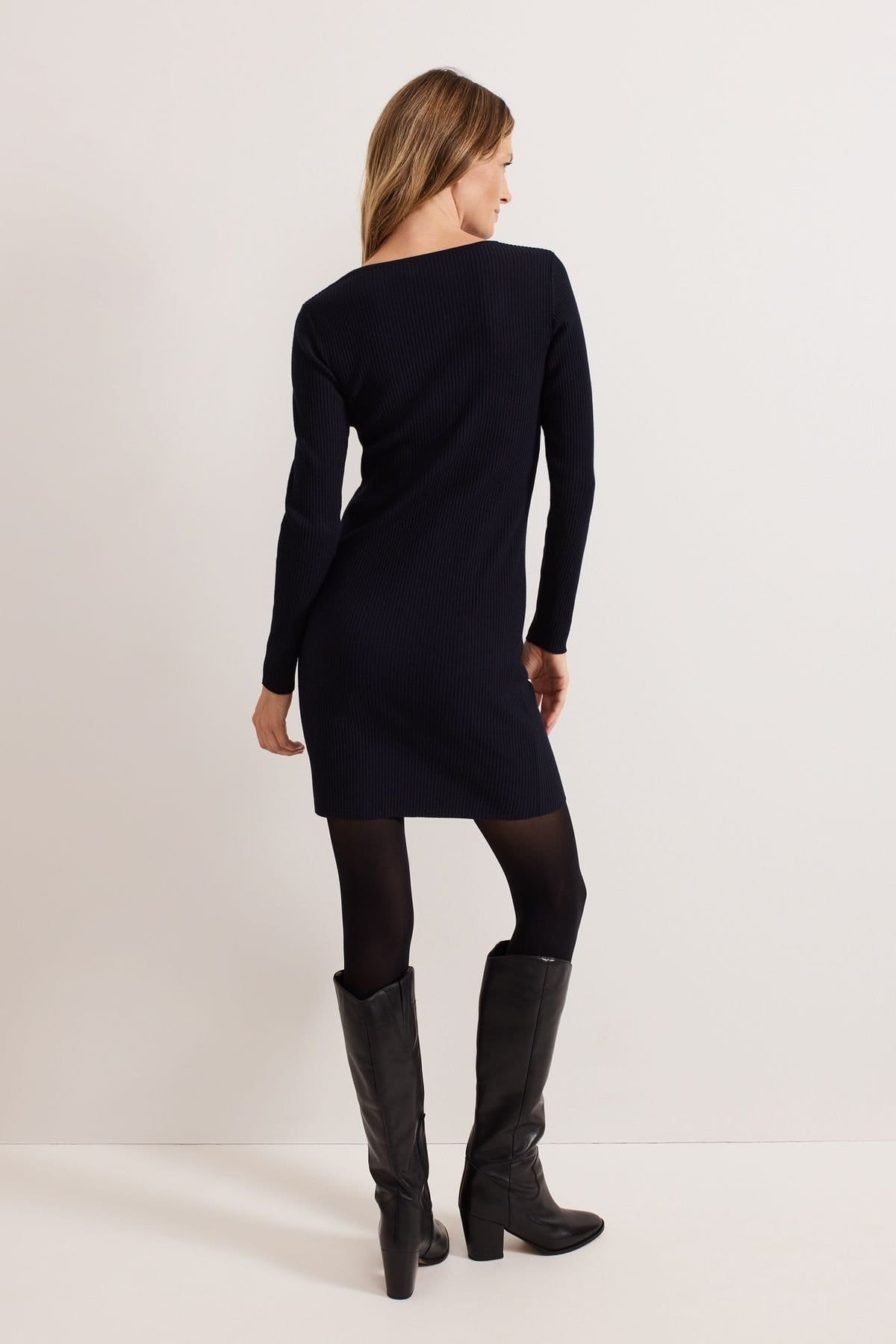Phase Eight Phase Eight Women's Nia Necklace Mini Dress in Dark Navy - 4