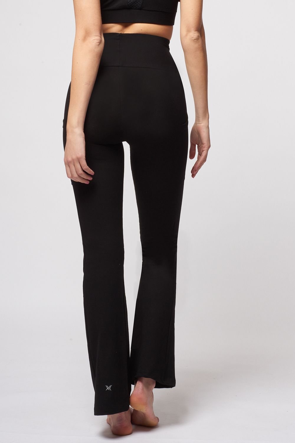 TLC Sport TLC Sport Women's Extra Strong Compression Pocket Bootcut with Standard Tummy Control in Black - 2