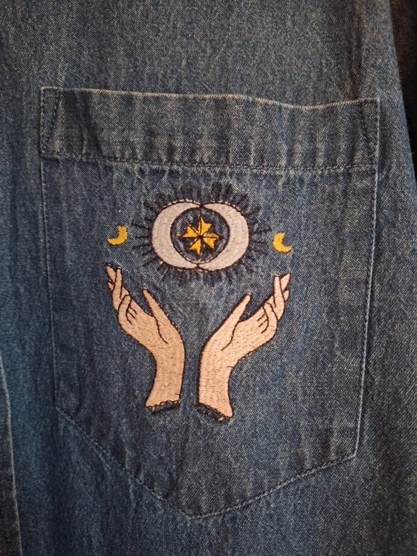 Never Fully Dressed Never Fully Dressed Mystical Denim Shirt - 1