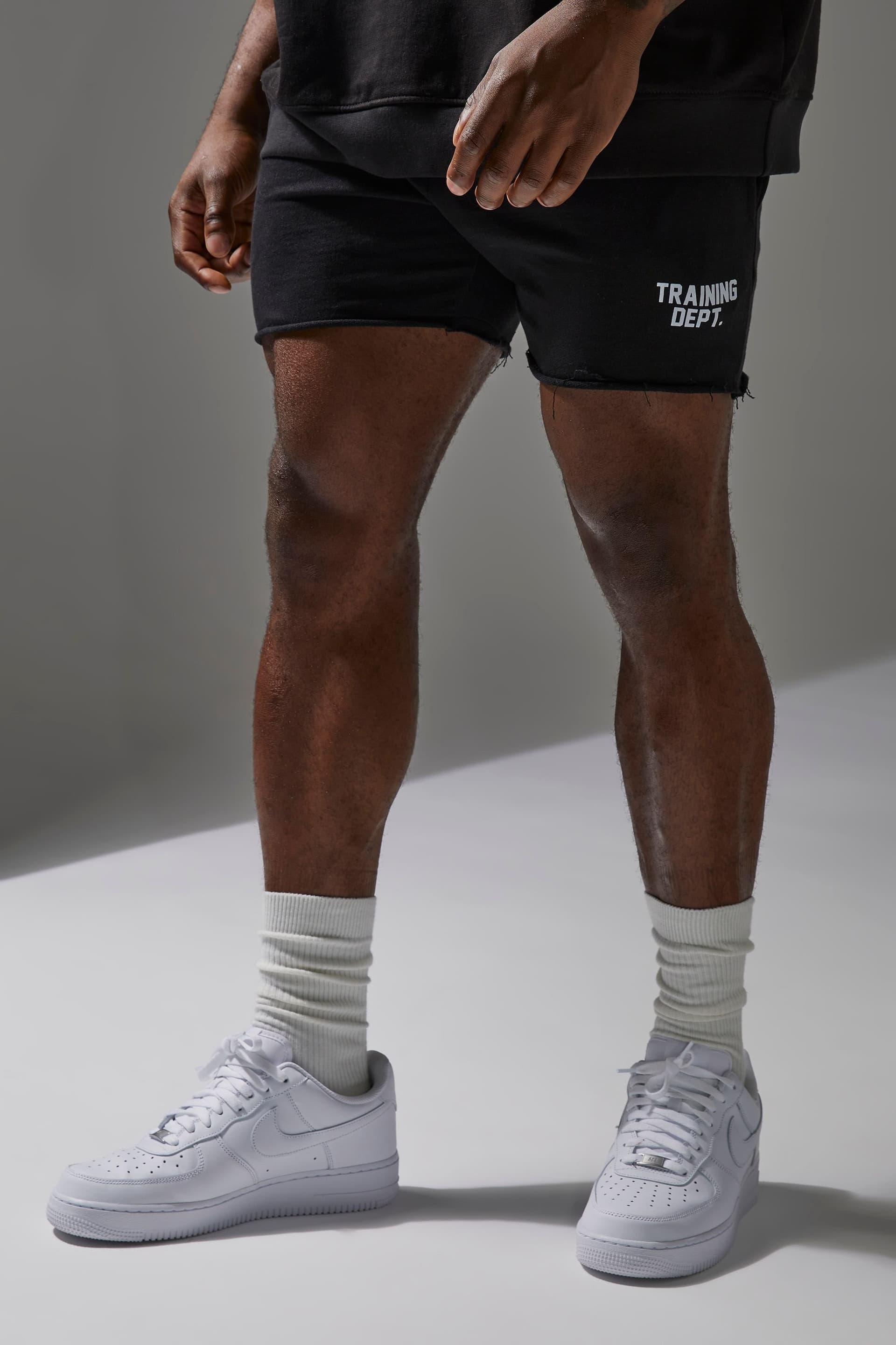 Training Dept. Training Dept. Men's Training Dept Loopback 5inch Regular Fit Shorts in Black