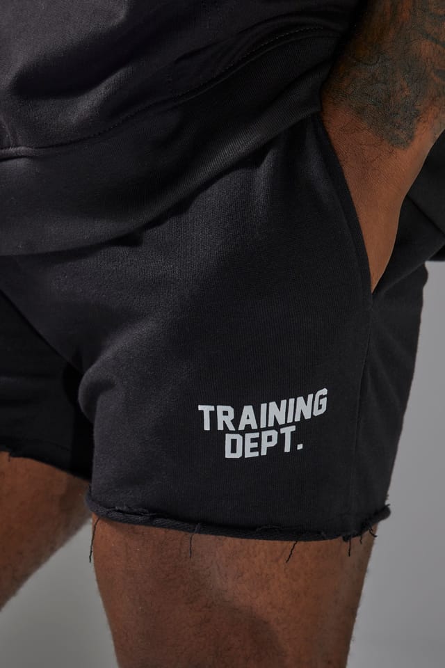Training Dept. Training Dept. Men's Training Dept Loopback 5inch Regular Fit Shorts in Black - 3
