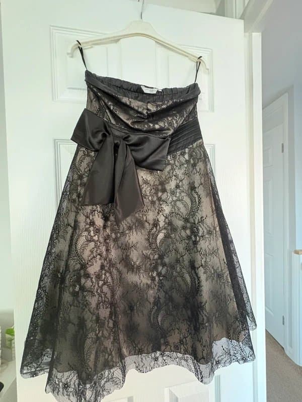 New Look New Look black party dress UK10
