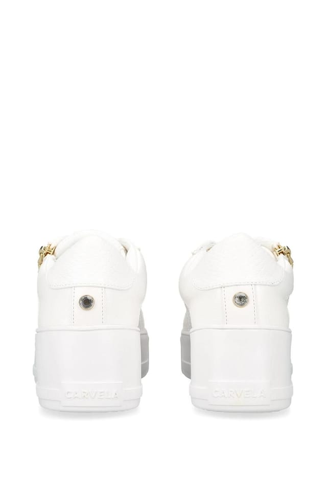 Carvela Carvela Women's 'Jive Zip' Trainers in White - 3
