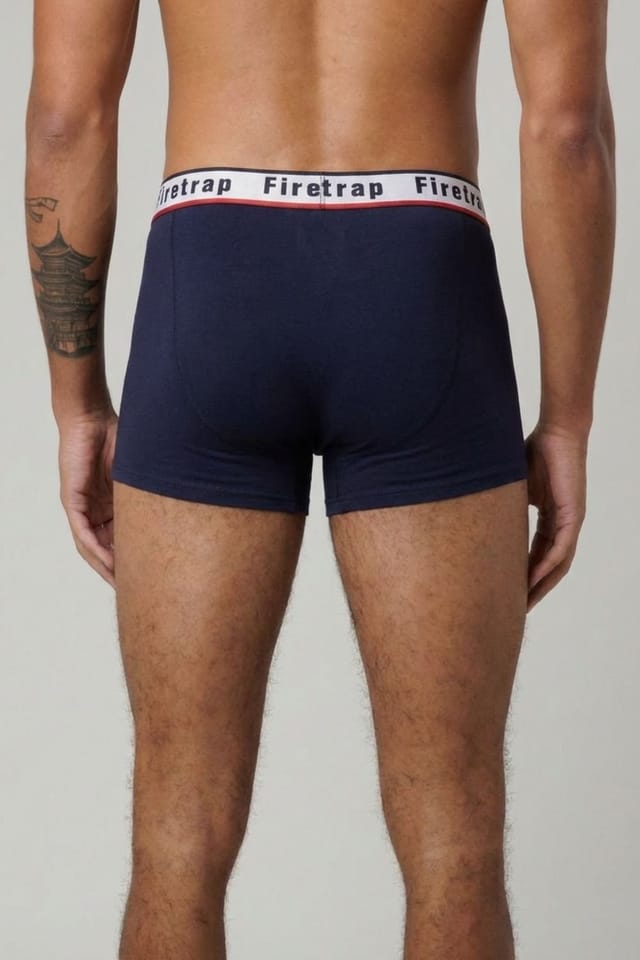 Firetrap Firetrap Men's 3 Pack Cotton Stretch Boxers with Logo Waistband - 3