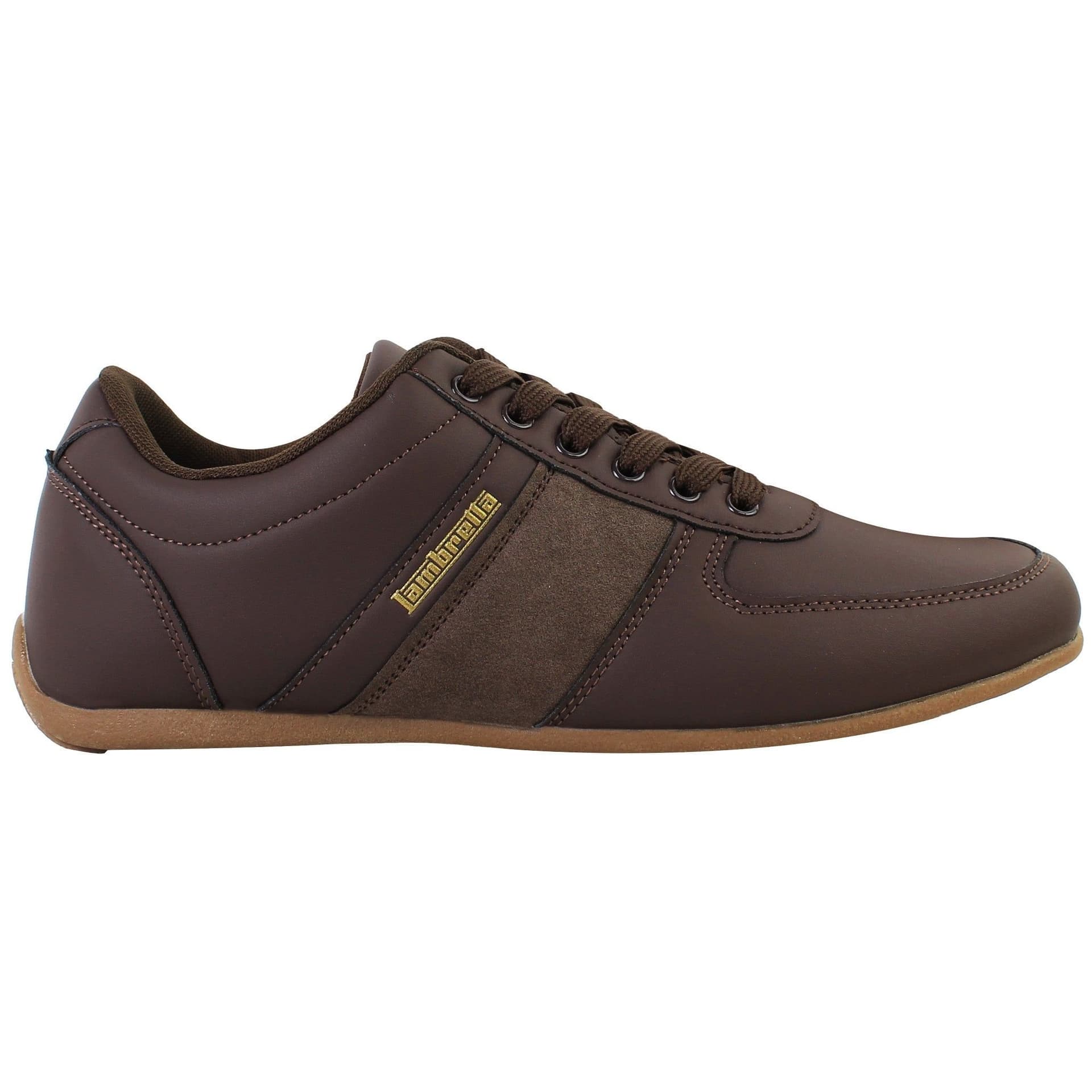 Lambretta Lambretta Men's Euro Brown Trainers