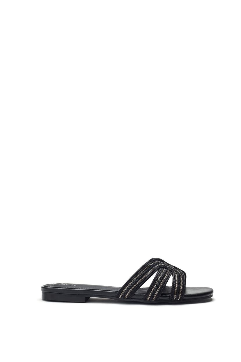Moda In Pelle Moda In Pelle Women's 'Nymph' Textile Sandals in Black - 1