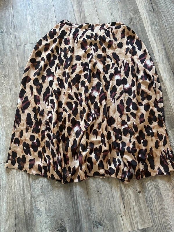 New Look Silk maxi skirt