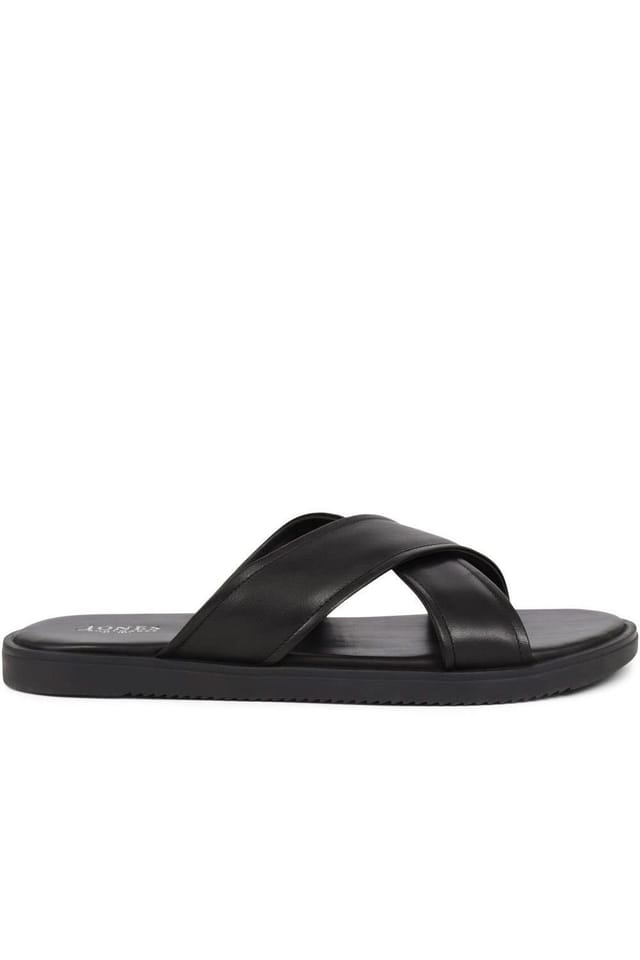 Jones Bootmaker Jones Bootmaker Men's Whitehaven Leather Mules in Black - 2
