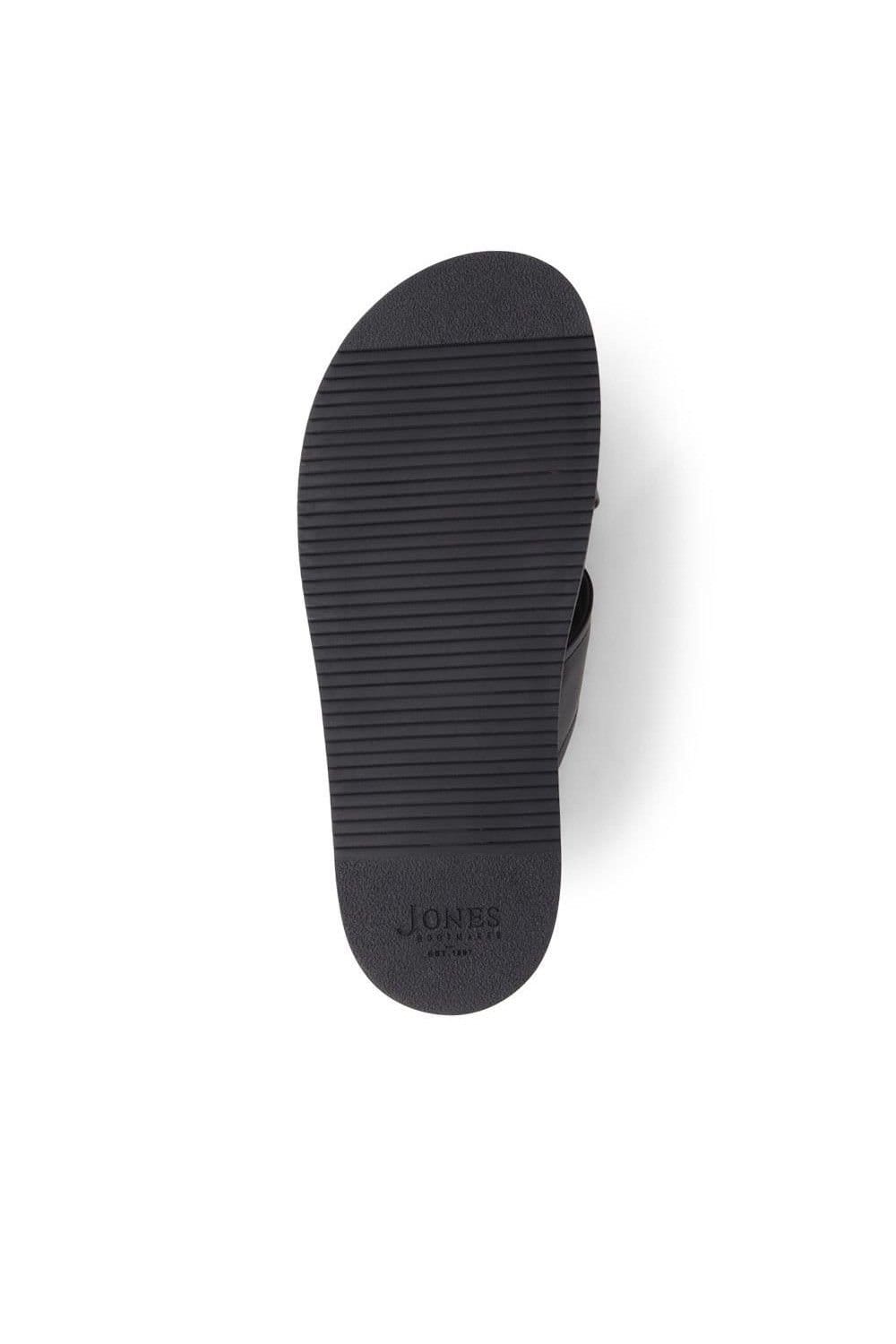 Jones Bootmaker Jones Bootmaker Men's Whitehaven Leather Mules in Black - 4