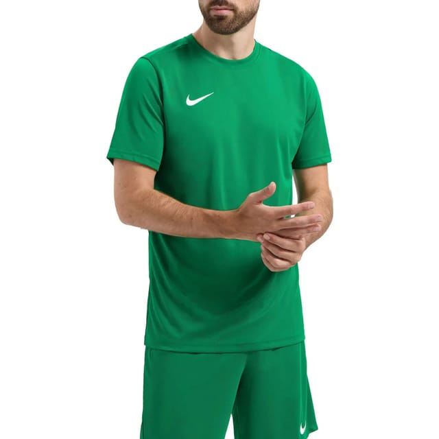 Nike Nike Men's Dry Park VII Short-Sleeved Jersey in Dark Green - 3