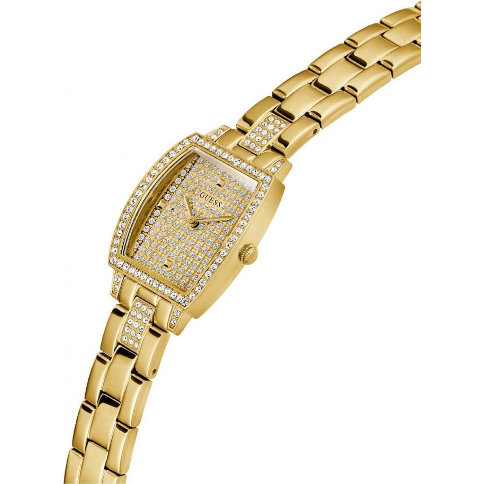 Guess Guess Women's GW0611L2 Brilliant 25mm Quartz Watch in Gold - 4