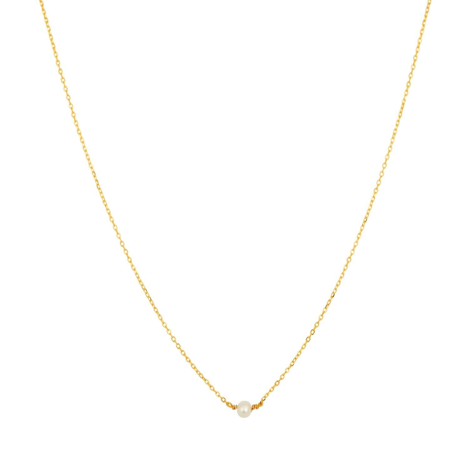 Gold Trip Gold Trip Gold Single Pearl Necklace