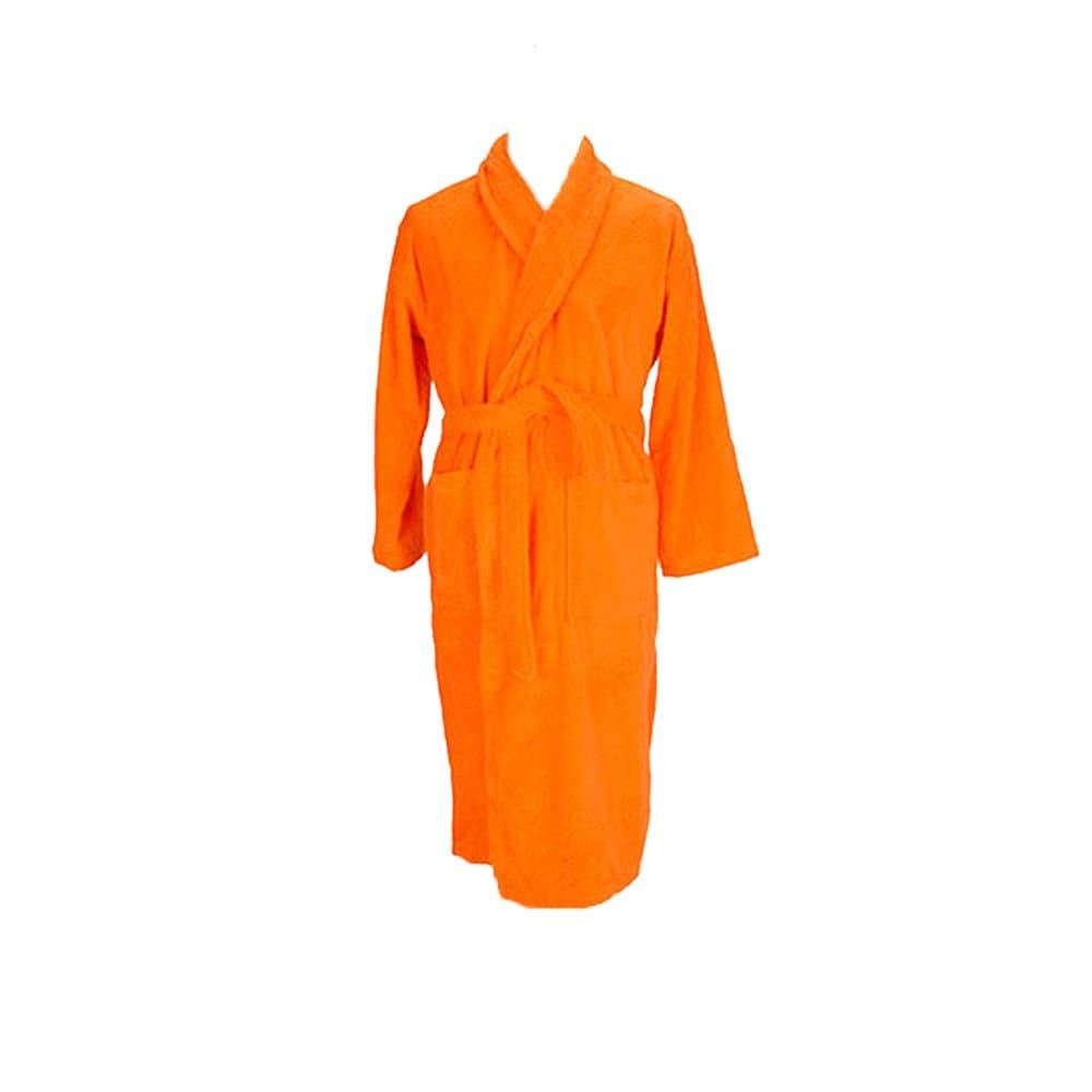 ARTG ARTG Men's Shawl Collar Robe in Orange