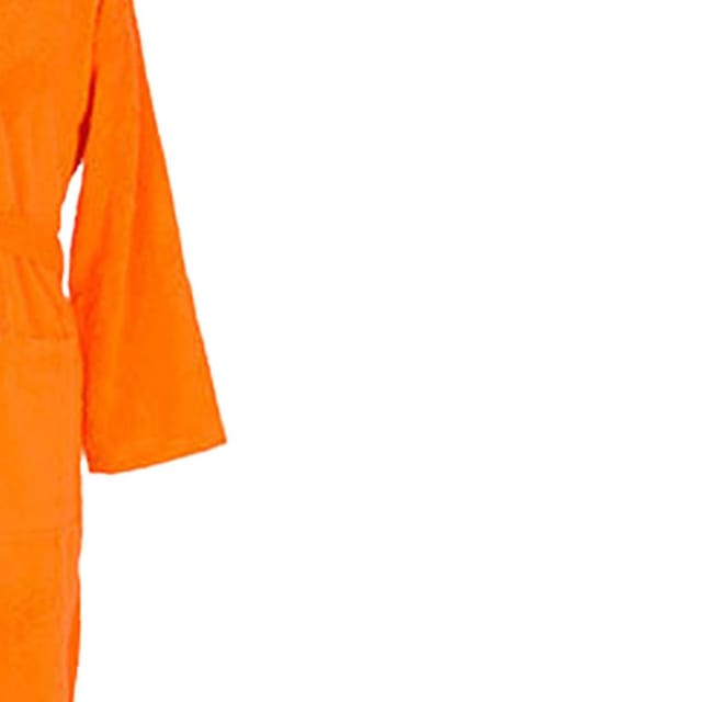 ARTG ARTG Men's Shawl Collar Robe in Orange - 2