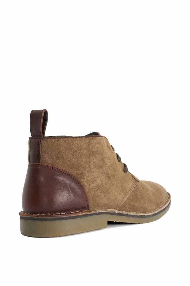 Dune London Dune London Men's 'Creedon' Suede Desert Boots in Brown - 3