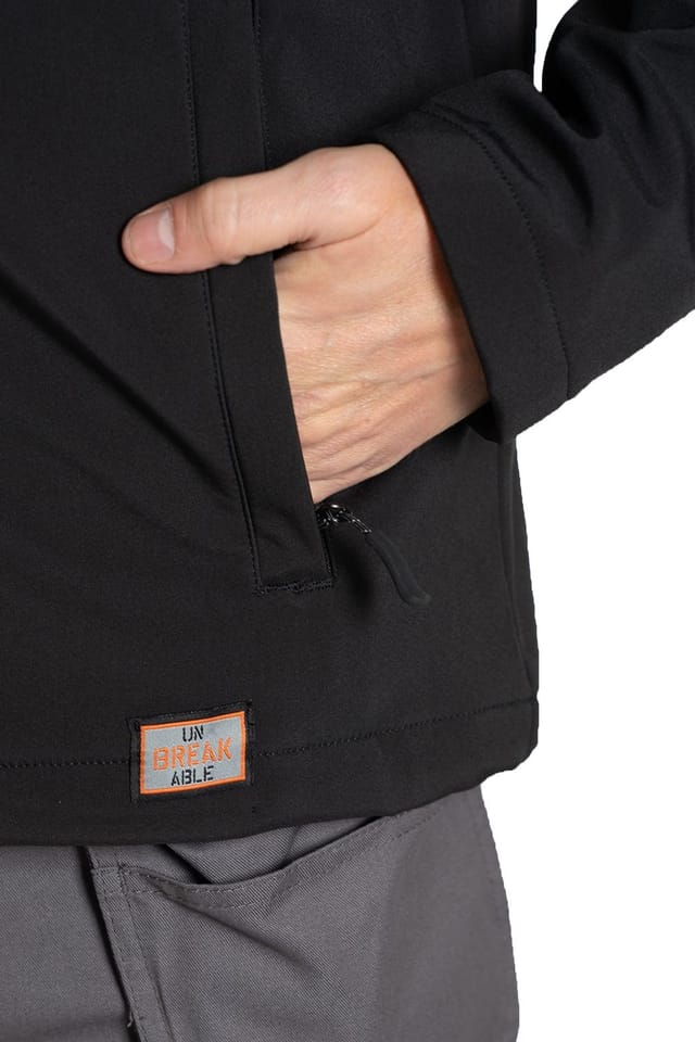 Unbreakable Unbreakable Men's Oakham Waterproof Jackets in Black - 3