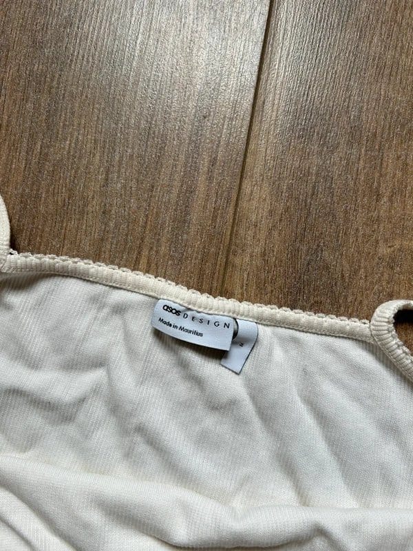 ASOS Cream Lace Tank