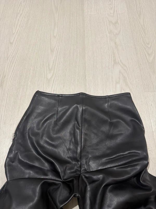 Bershka Faux Leather leggings bershka