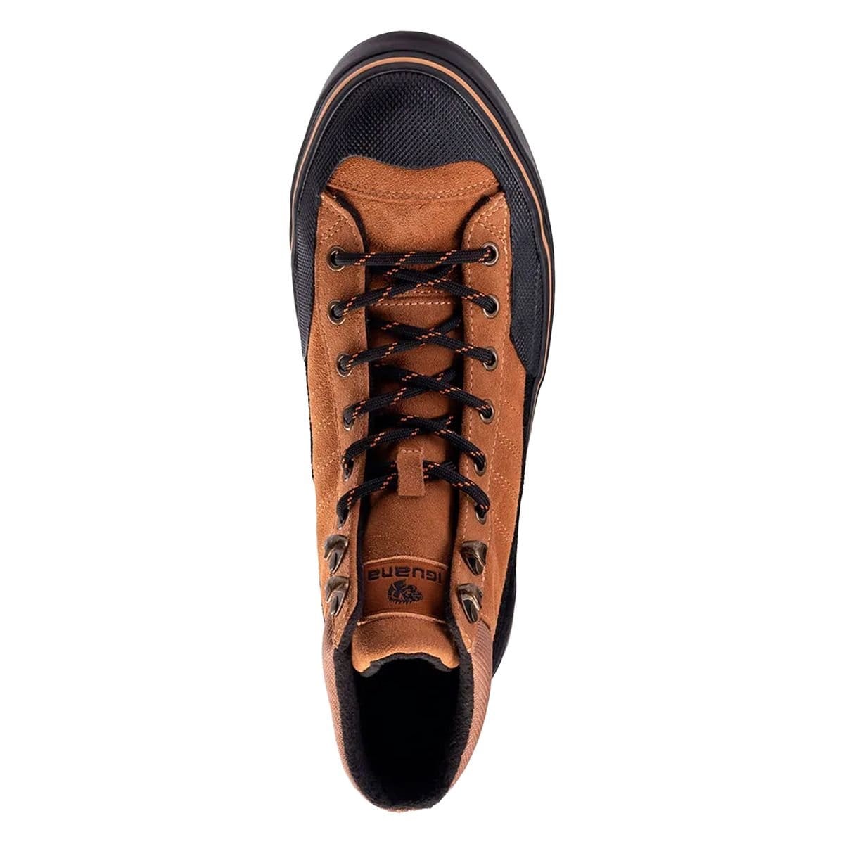 Iguana Iguana Men's Troper Suede Mid Cut Hiking Boots in Brown - 4