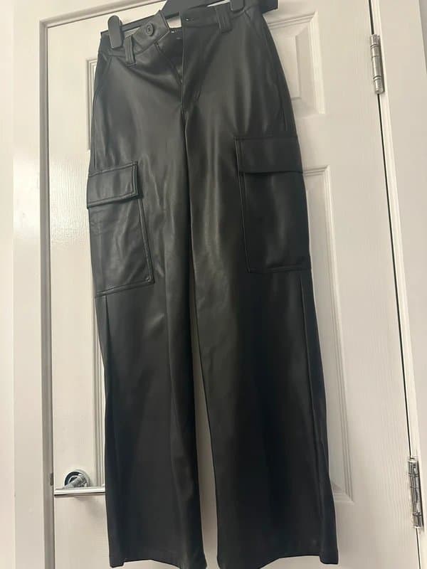 ASOS Design Leather trousers