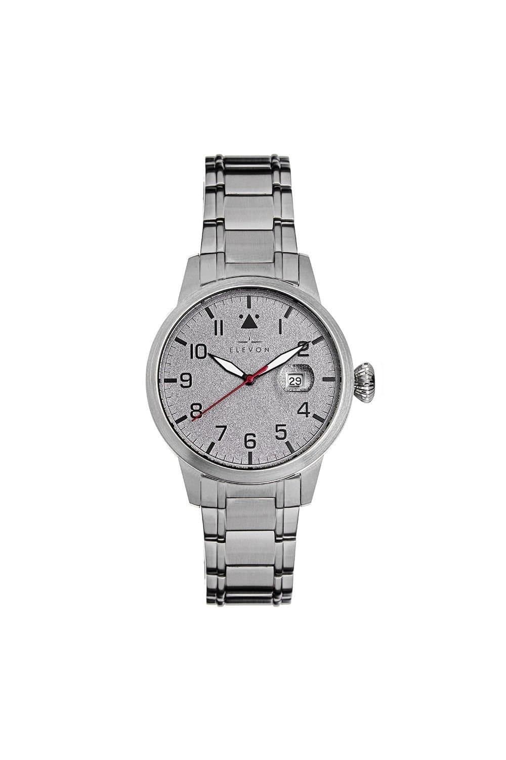 Elevon Elevon Men's Stealth Bracelet Watch with Date in Grey