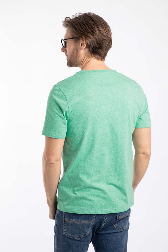Weird Fish Weird Fish Men's Fished Branded T-Shirt in Aqua - 3