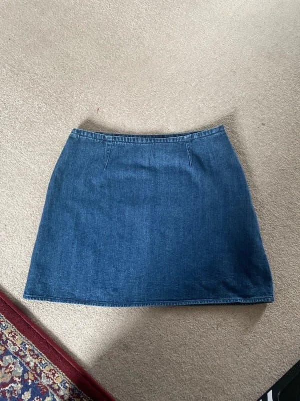 ASOS ASOS denim mini skirt
