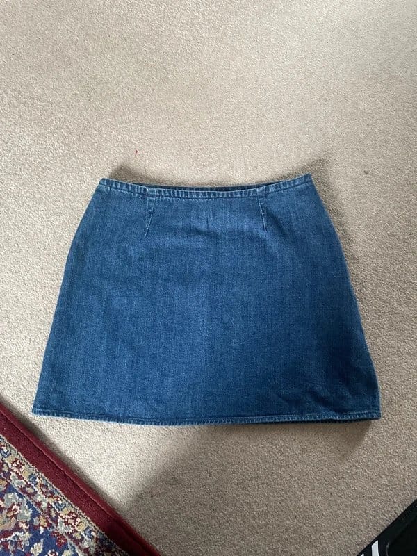 ASOS Blue Denim Mini Skirt