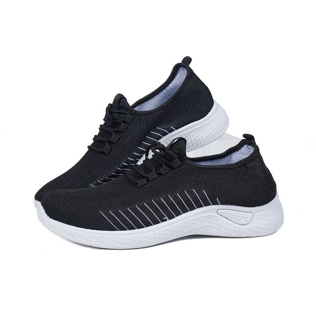 Voltico Voltico Men's Mens Lightweight Sports Trainers Breathable Running Shoes in Black - 2