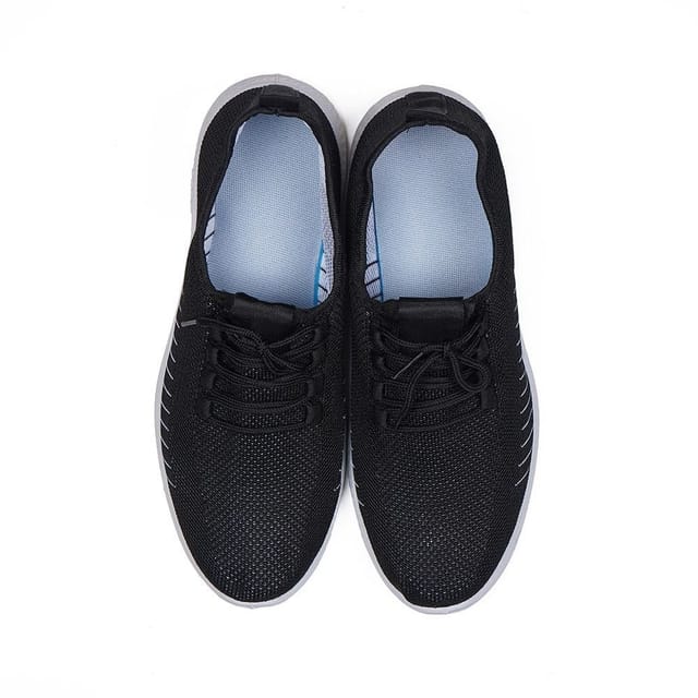 Voltico Voltico Men's Mens Lightweight Sports Trainers Breathable Running Shoes in Black - 3