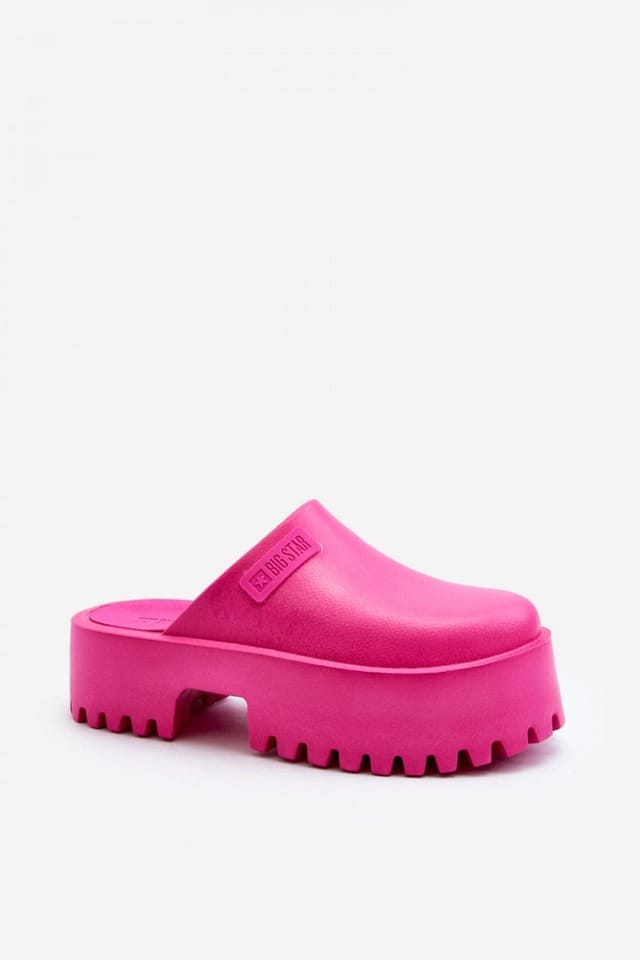 Love Lace Love Lace Women's Fashionable Lightweight Platform Clogs for Beach Pool & Work in Pink - 2