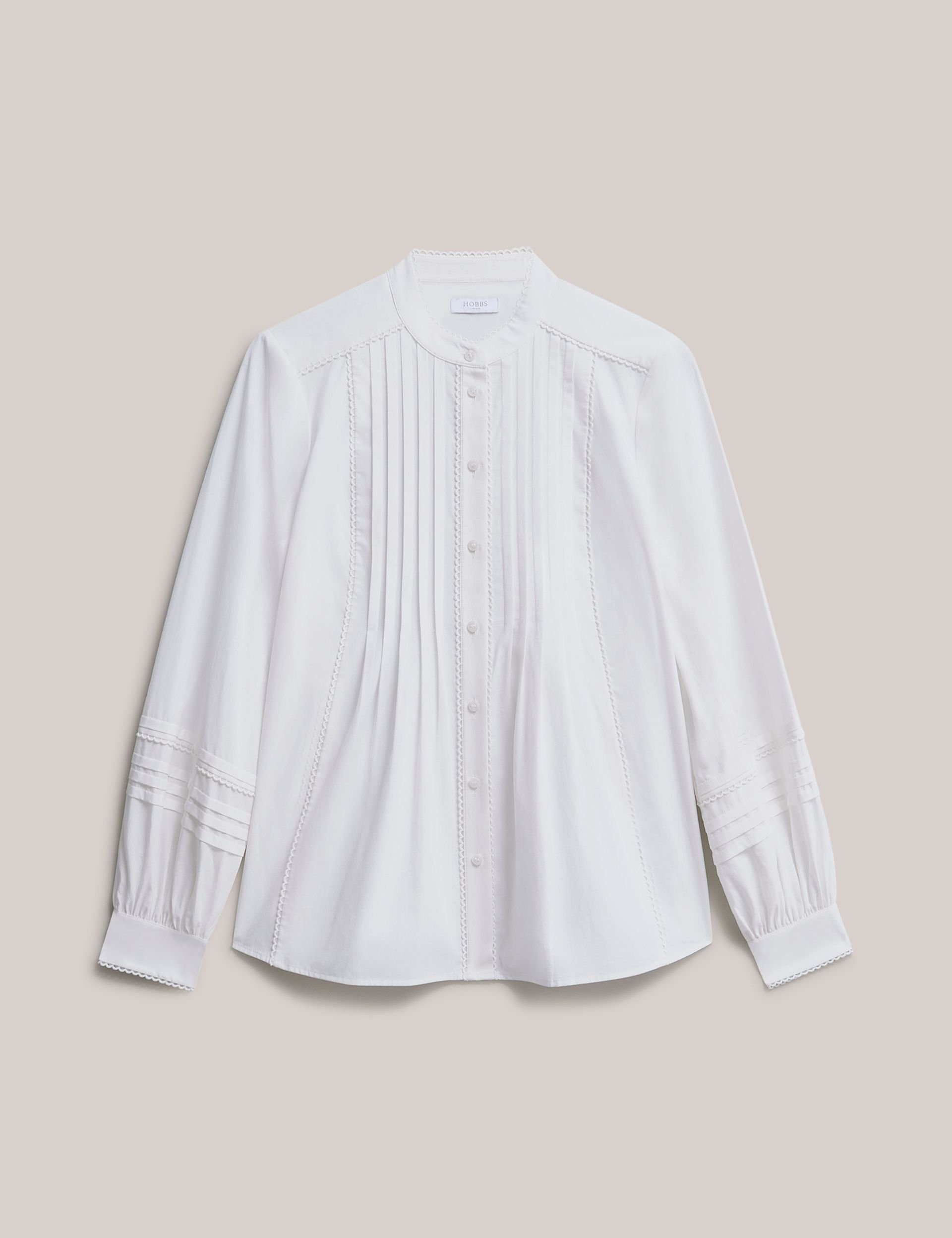 Hobbs London Hobbs London Women's Mariette Blouse in White - 2