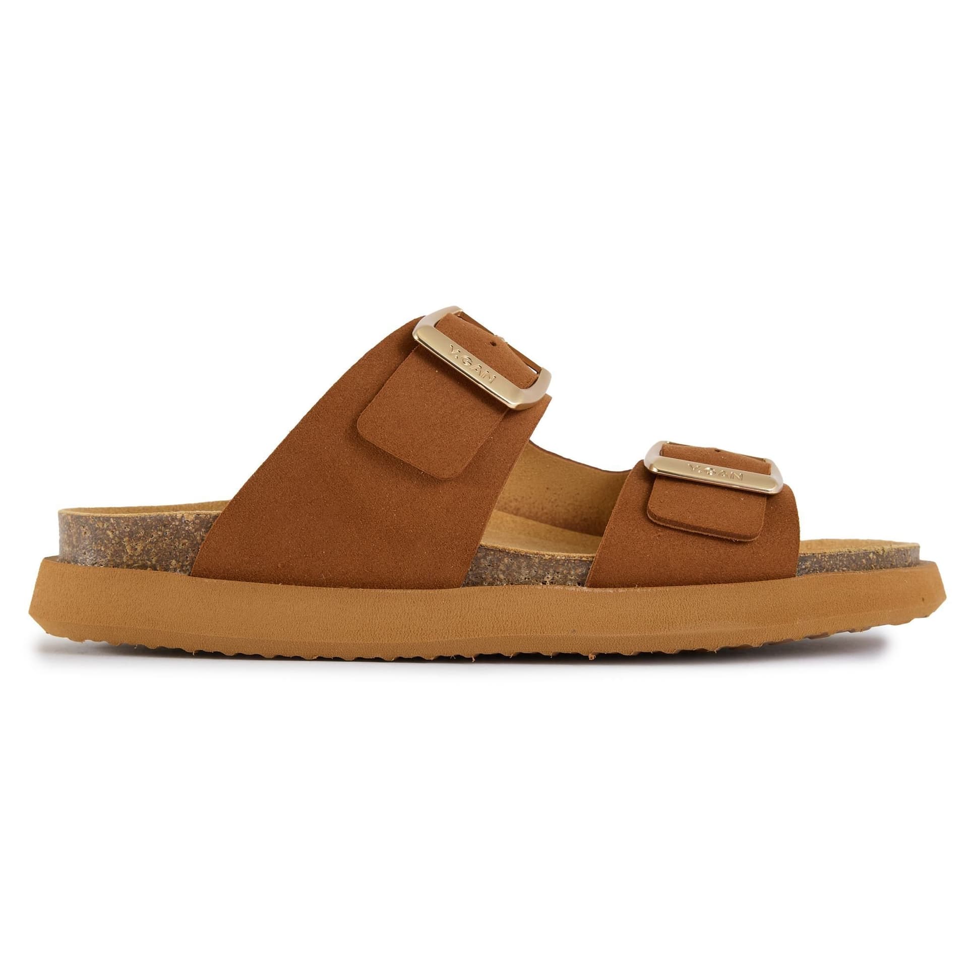 V.GAN V.GAN Women's Fenugreek Comfort Footbed Sandals in Tan