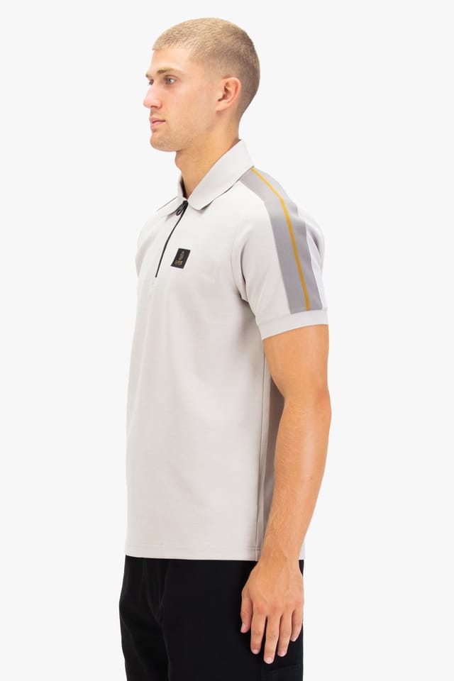 Luke 1977 Luke 1977 Men's Caltech 1000 Zip Polo in Grey - 3