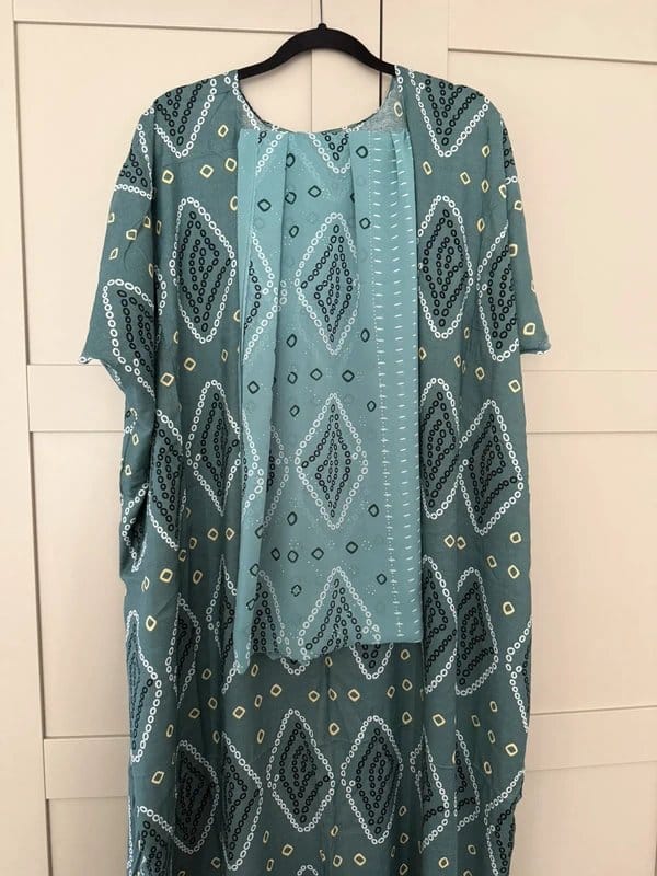 Baati House Somali Baati Kaftan Dress & Chiffon Scarf Garbasaar - 1