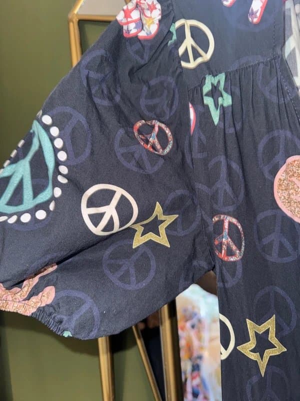 Never Fully Dressed NFD Peace Wrap Maxi Dress Size 12 NEW