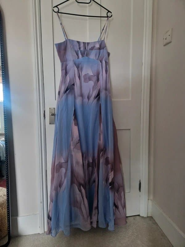 ASOS Lilac florall chiffon dress