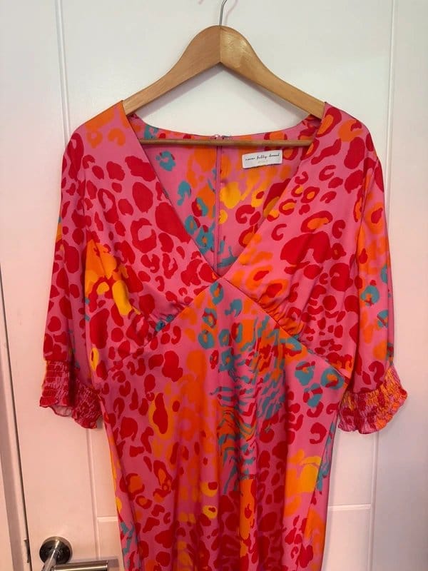 Never Fully Dressed Bright Multicoloured Leopard Print Top