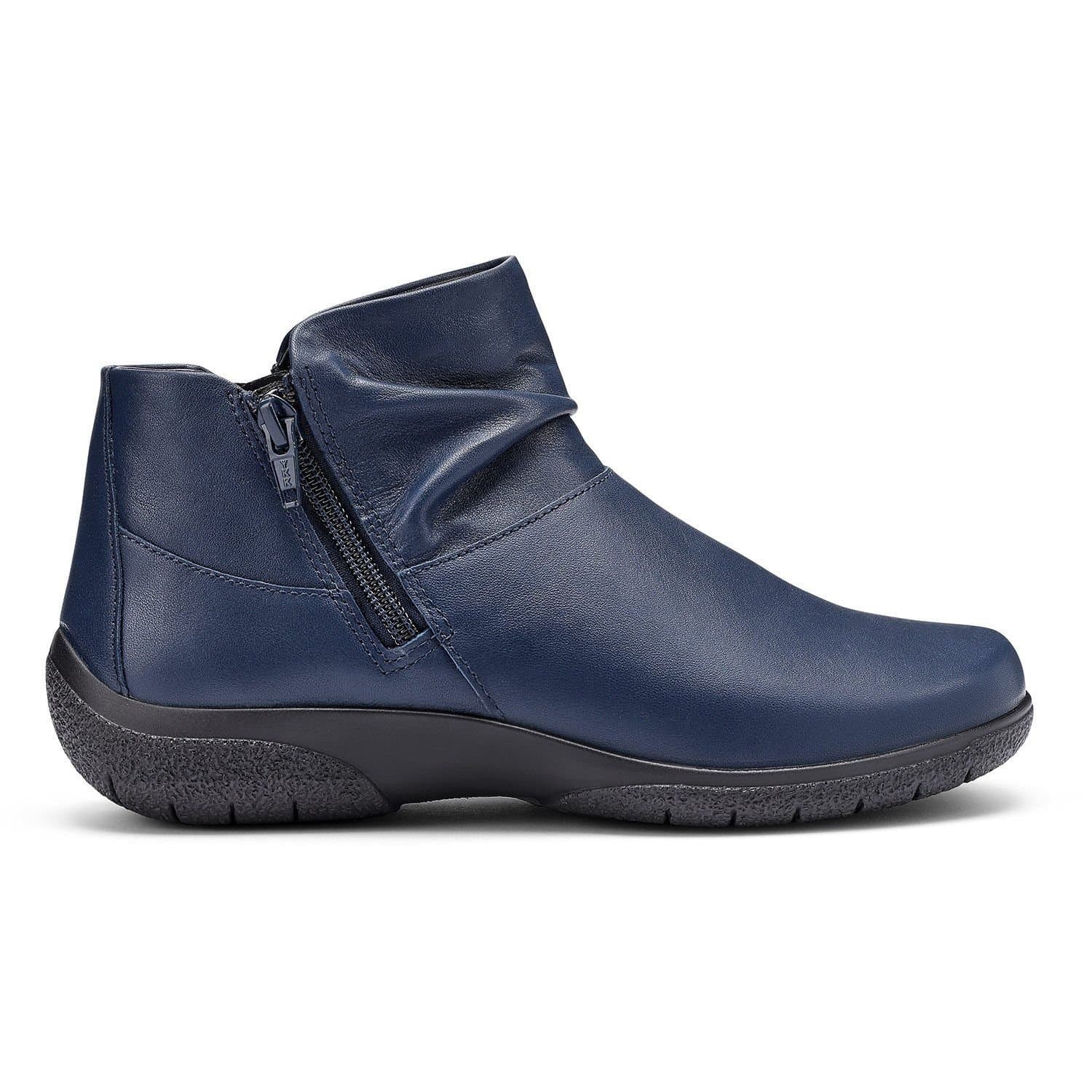 Hotter Hotter Women's Wide Fit 'Murmur' Ankle Boots in Dark Navy