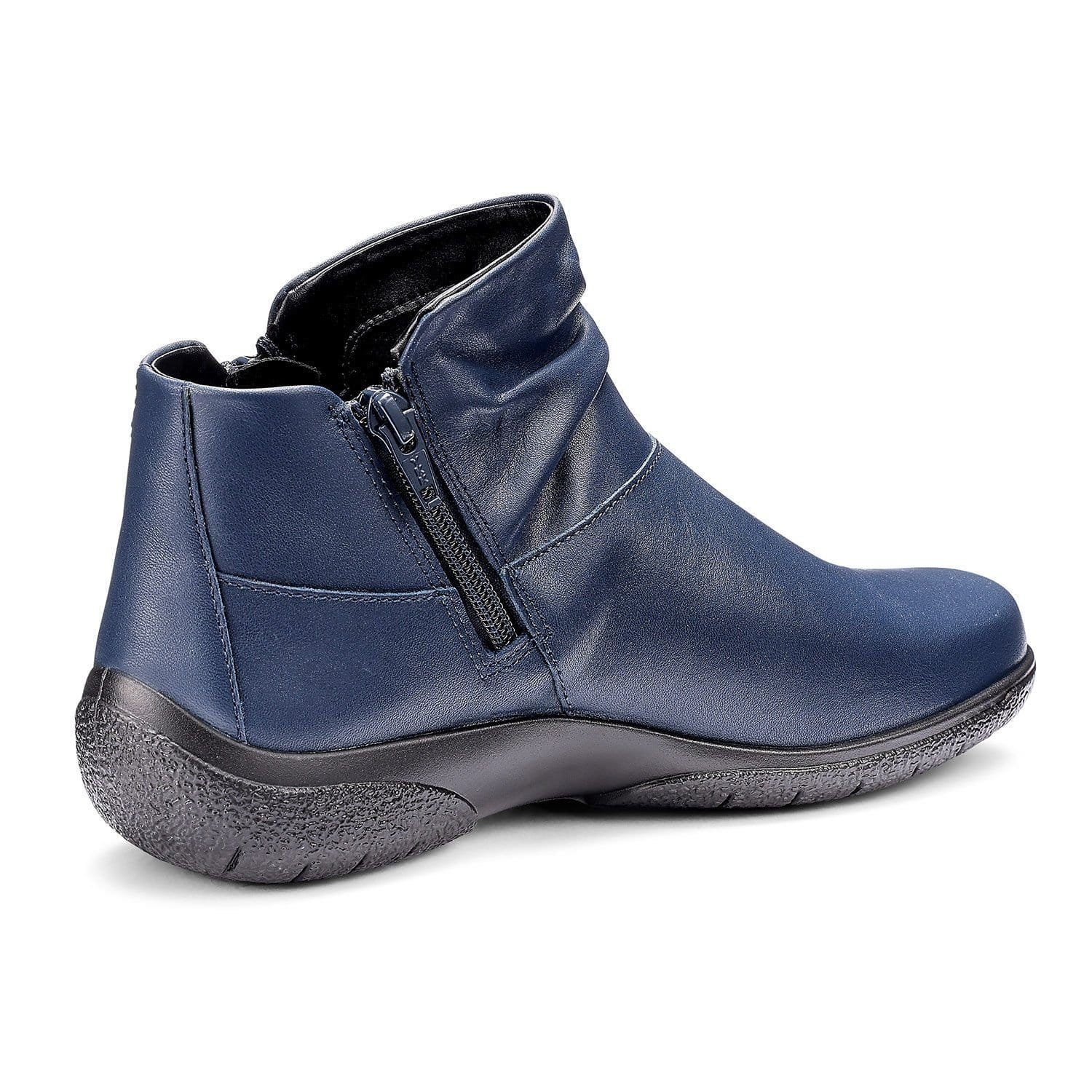 Hotter Hotter Women's Wide Fit 'Murmur' Ankle Boots in Dark Navy - 4