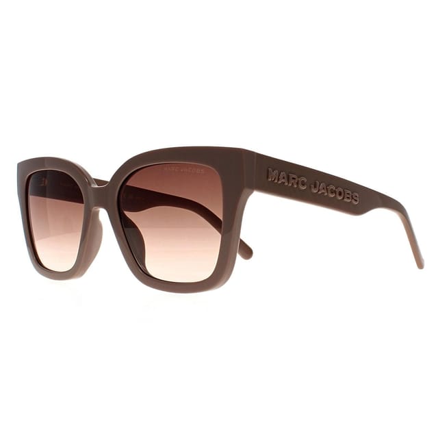 Marc Jacobs Marc Jacobs Women's Square Beige Brown Gradient MARC 658/S - 2