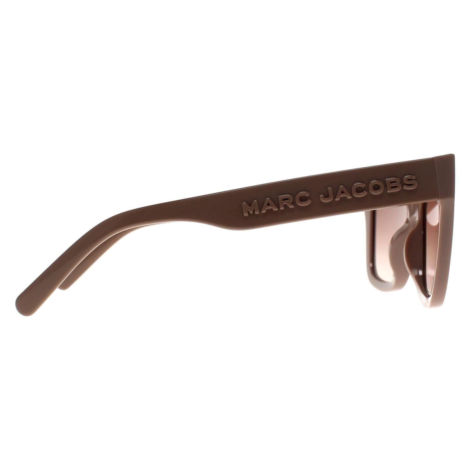 Marc Jacobs Marc Jacobs Women's Square Beige Brown Gradient MARC 658/S - 4
