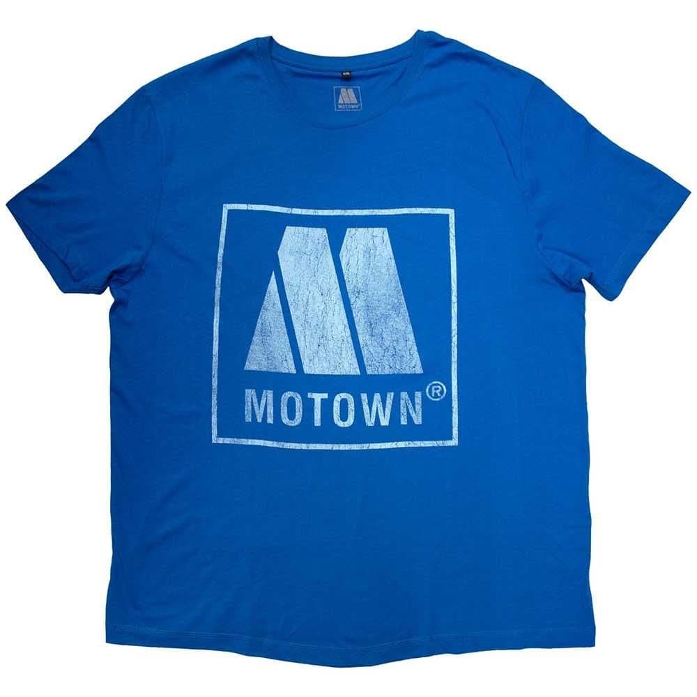 Motown Motown Men's Vintage Logo T-Shirt in Blue
