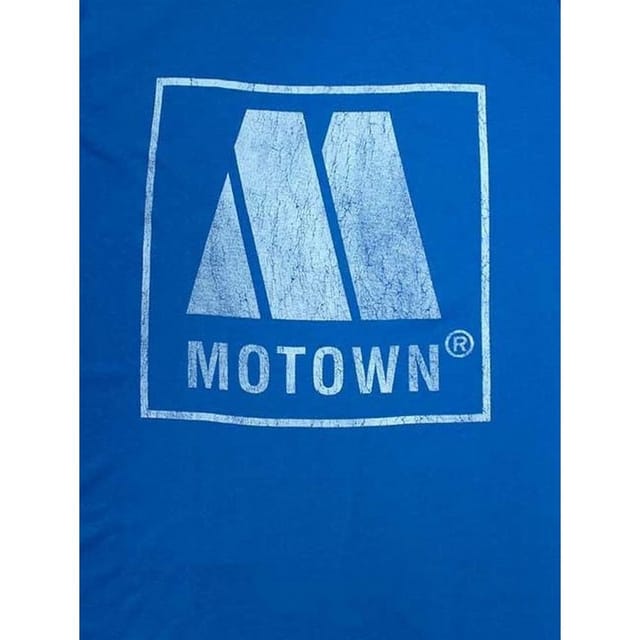 Motown Motown Men's Vintage Logo T-Shirt in Blue - 2