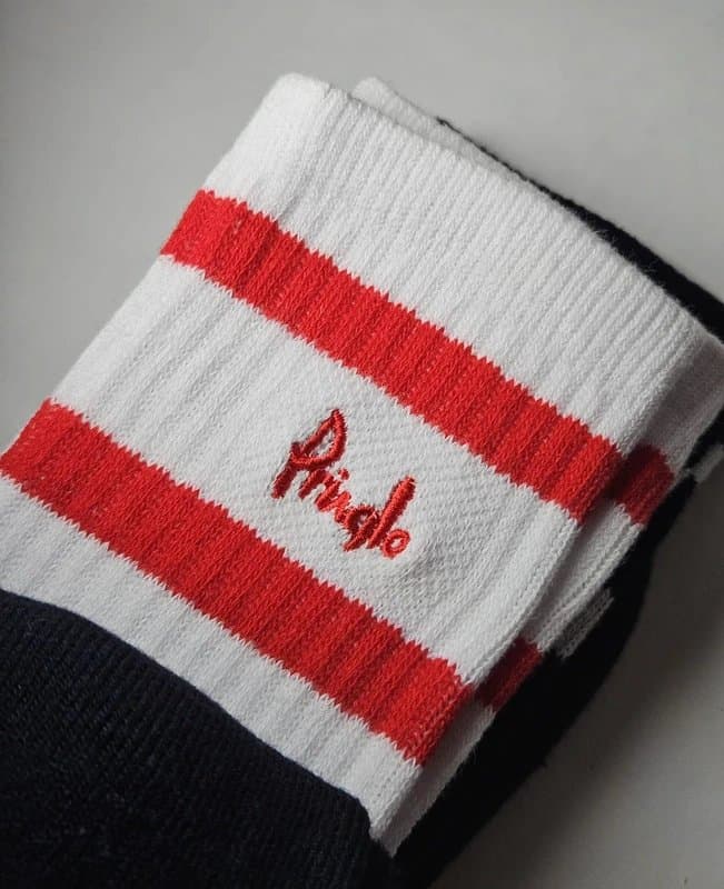 Pringle Pringle Mens Socks. RRP £30. 3x Pairs. Black, White Cotton Socks. New