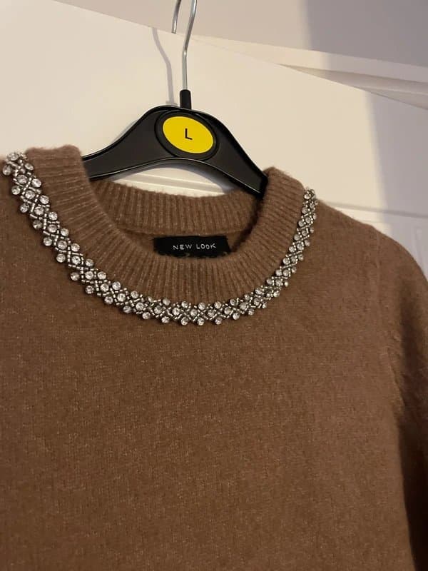 New Look New look embellished jumper